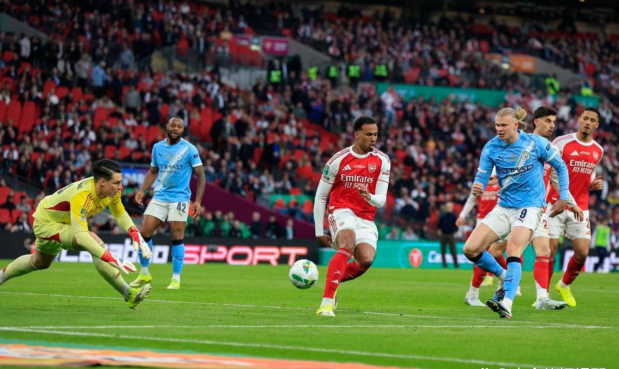 阿森纳0-2告负曼城，四冠王梦想梦碎，阿尔特塔战术被质疑过于保守